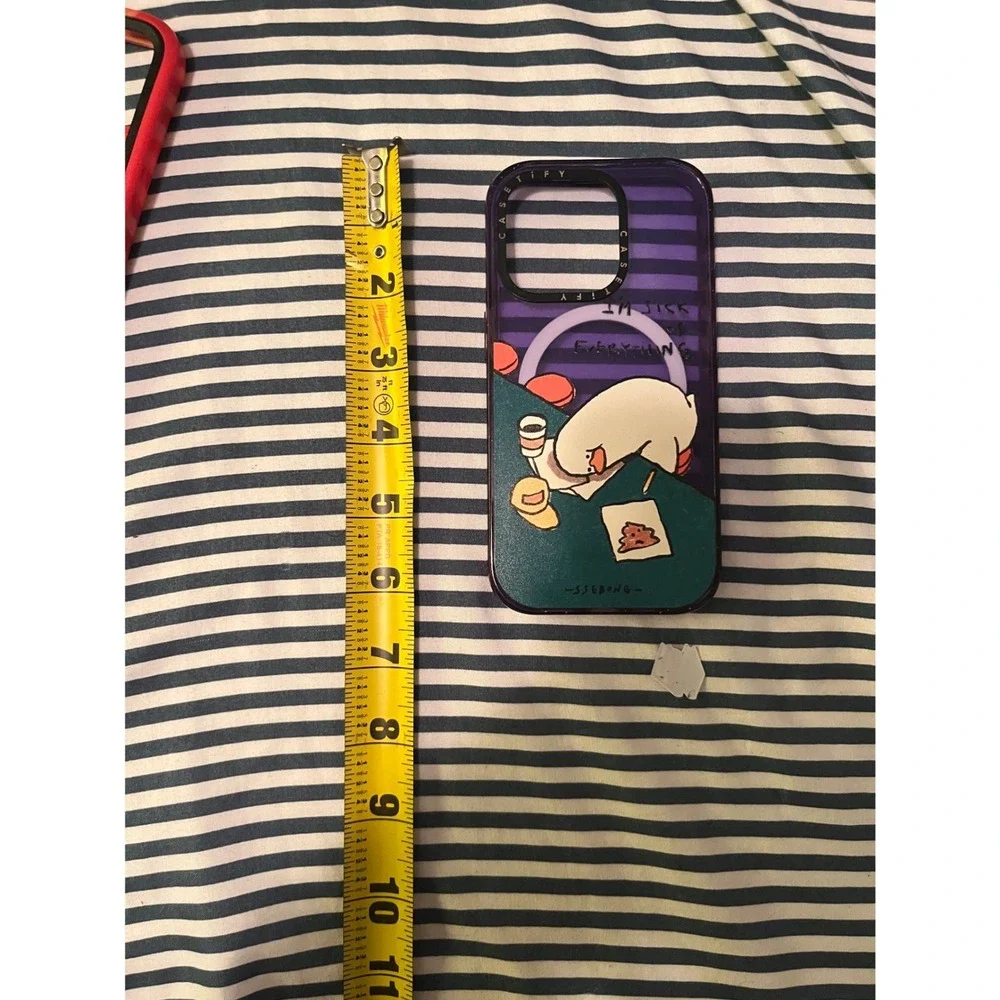 Casetify iPhone 13 Case Ssebong Duck Purple MagSafe Impact Case iPhone 13